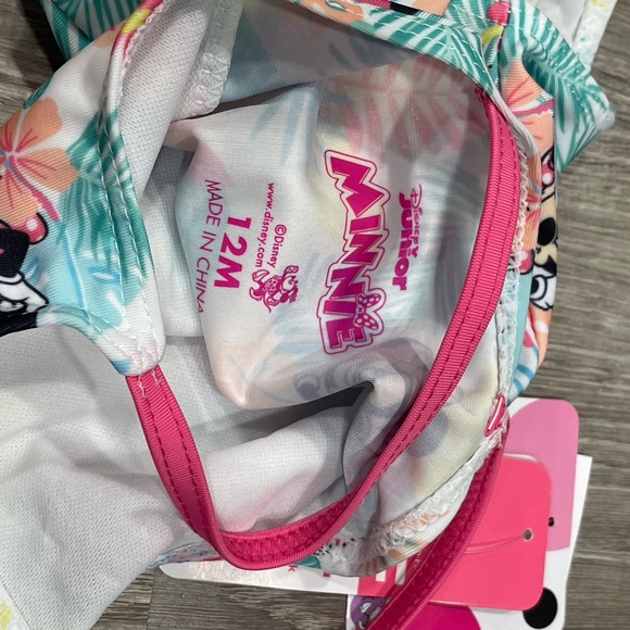 New Disney Minnie Mouse Swimsuit 12 Month MA1 - Picture 3 of 3